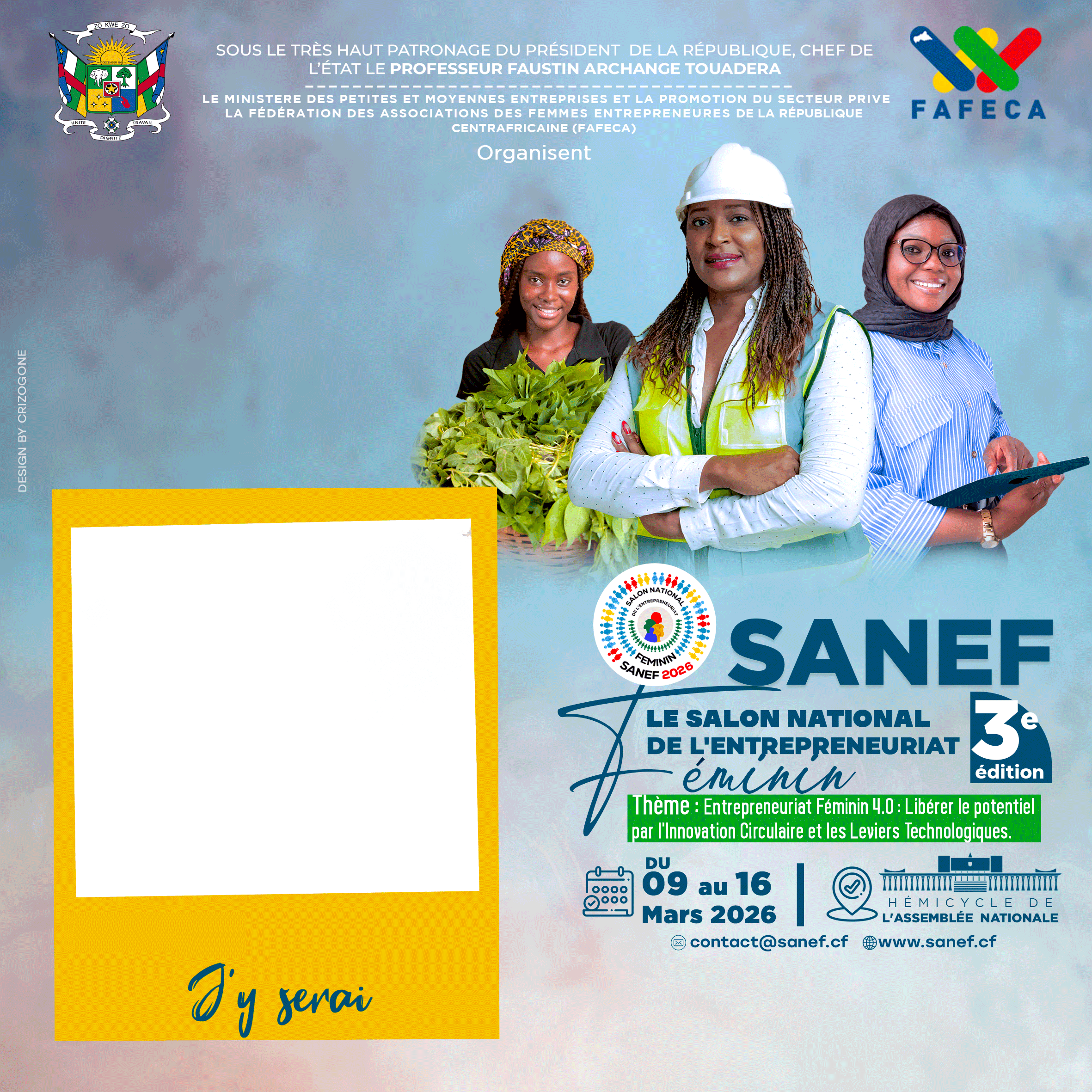 Template J'y serai SANEF 2026