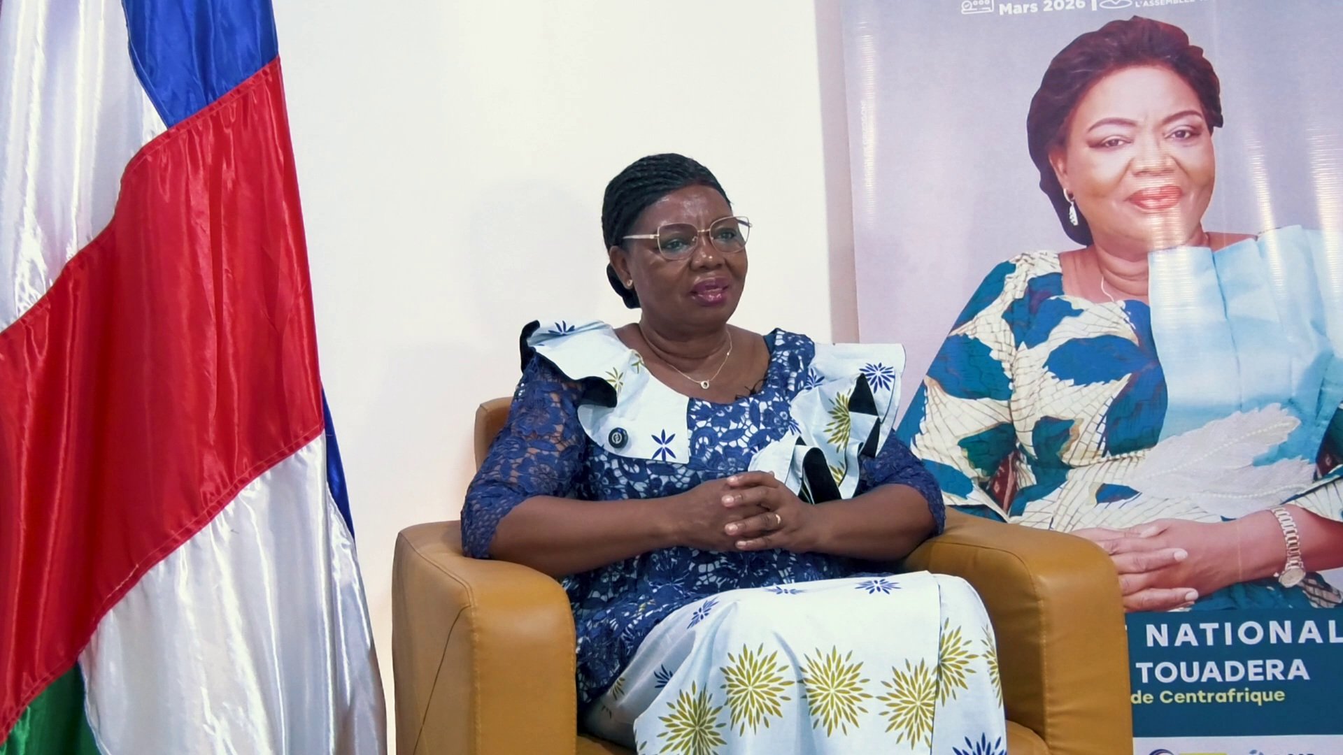  Message de la Marraine de SANEF 2026, La Première Dame Mme Tina Marguerite Touadera